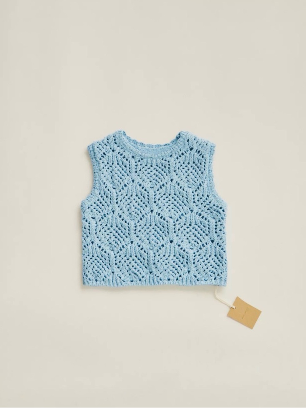 Zara Timelesz Openwork knit vest size 5-6